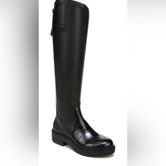 Keaton Croc Embossed Faux Leather Boot - Picture 6 of 11